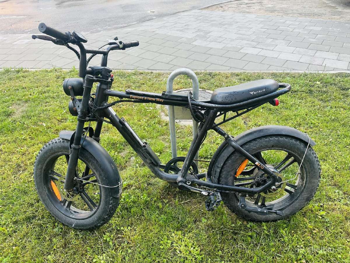 Engwe M20“ dviejų akumuliatorių elektrinis dvirati