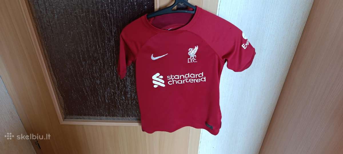 Nike Liverpool futbolo marškinėliai 8-10 metų