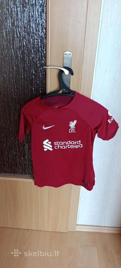 Nike Liverpool futbolo marškinėliai 8-10 metų - nuotraukos Nr. 2