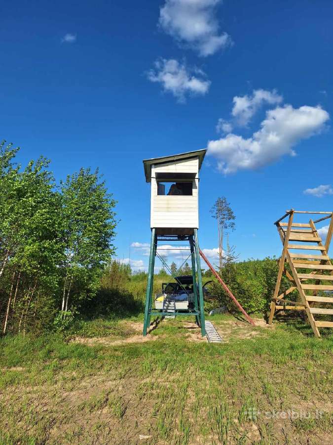 Medžioklės bokšteliai, kopėčios. - nuotraukos Nr. 4