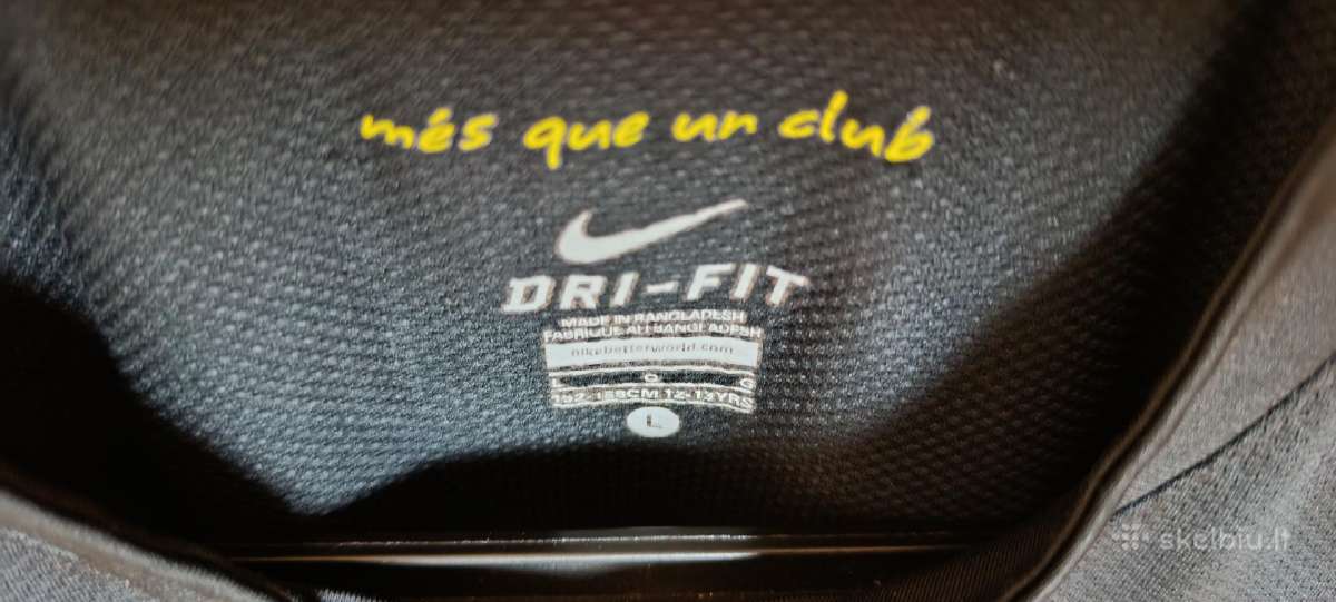 Nike Barcelona futbolo marškinėliai 12-13 metų - nuotraukos Nr. 4