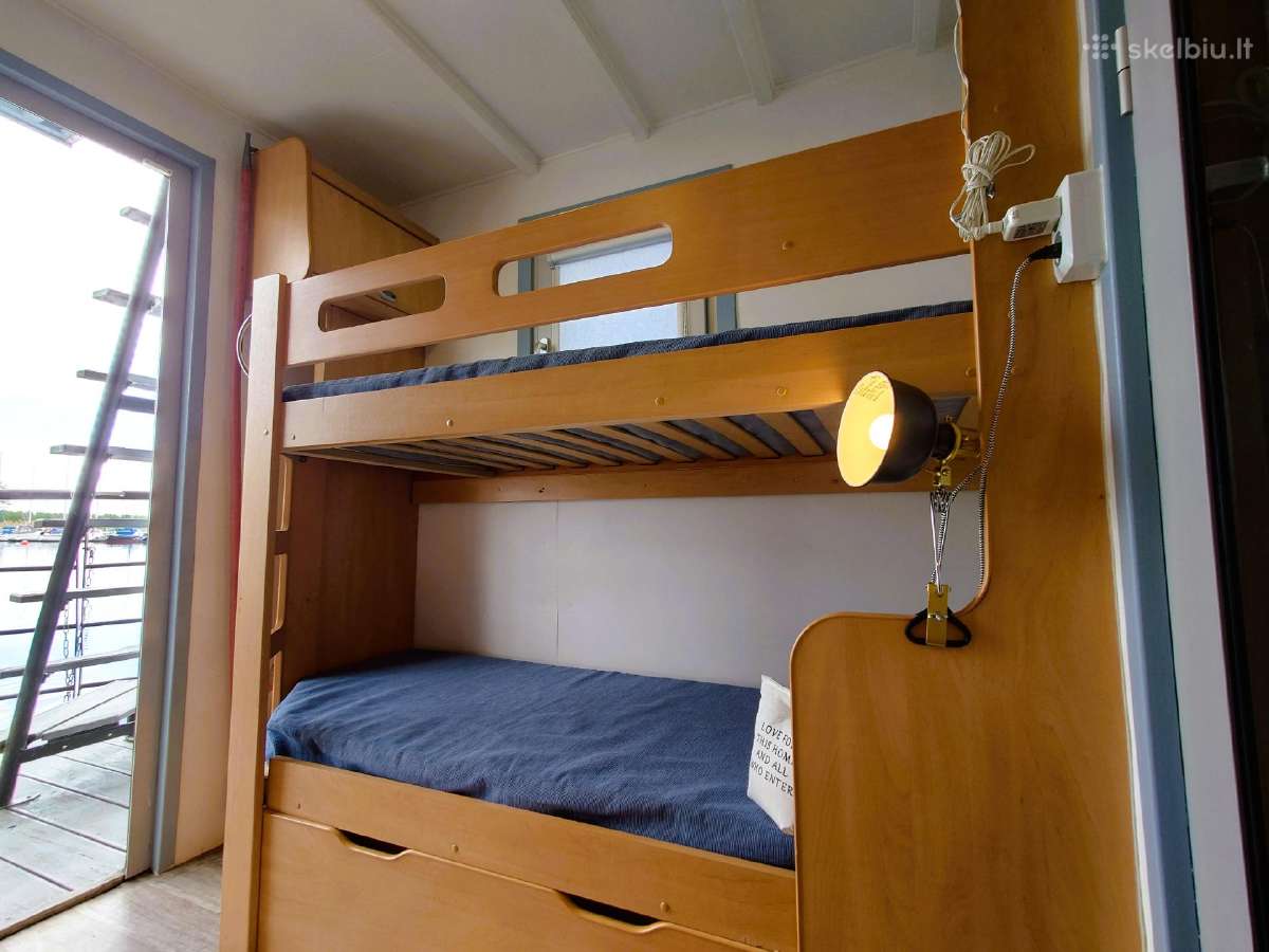 Pontoninis laivas - namas. Houseboat - nuotraukos Nr. 8