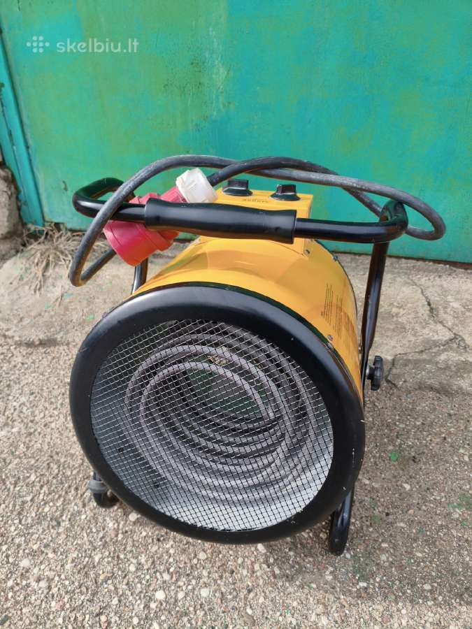 Lexa 9 kw trifazis statybinis šildytuvas