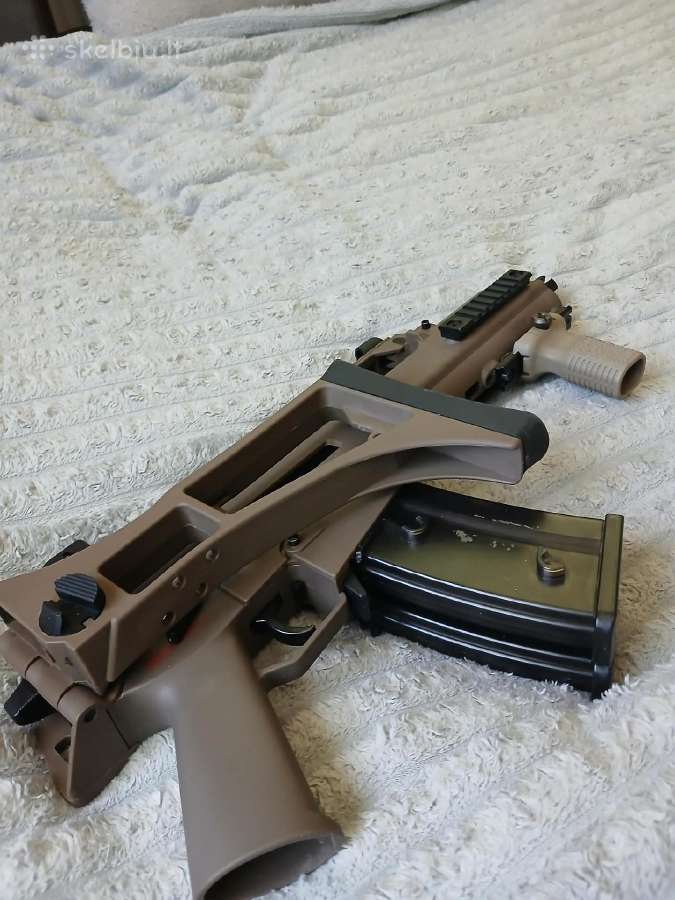 Mazai naudota Gbbr We firmos G36c. Airsoft