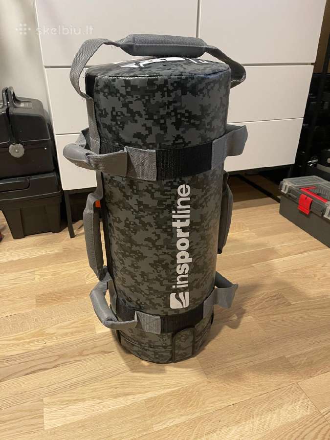 Parduodu jėgos maišą Insportline Fitbag Camu, 15kg