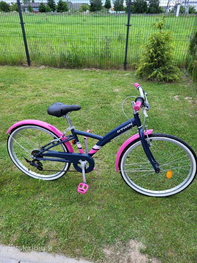 Mergaitiškas dviratis Btwin 500