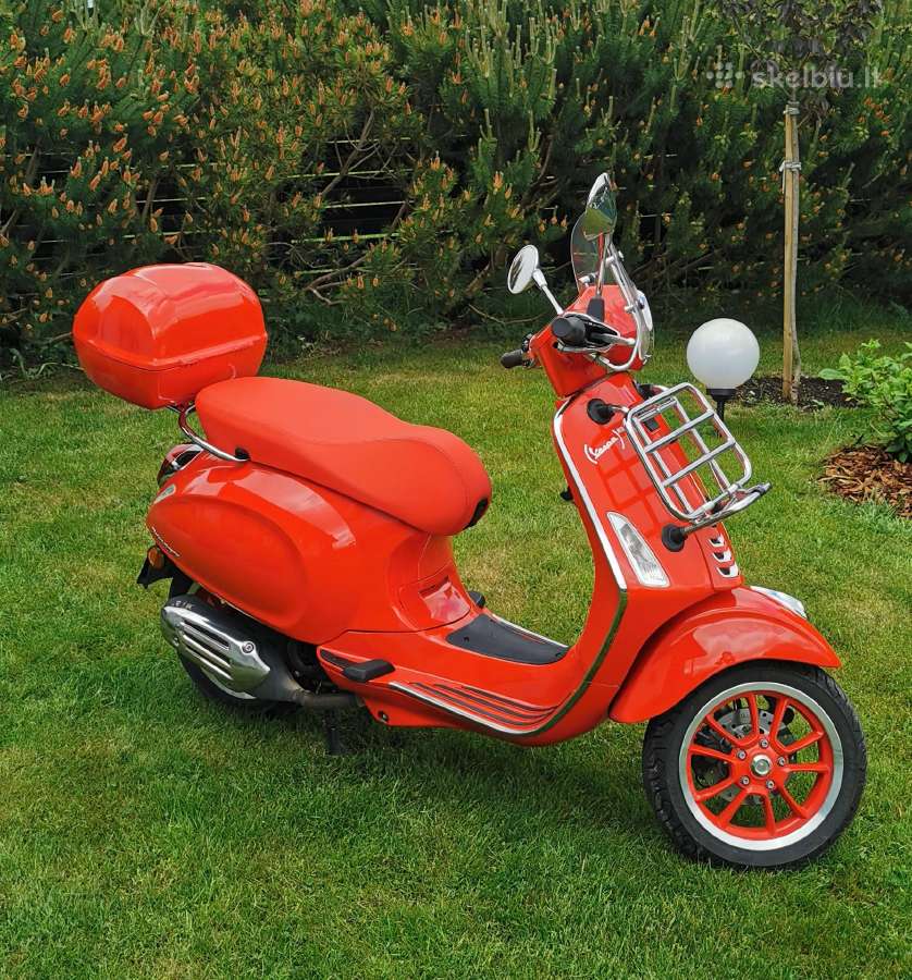 Motoroleris vespa piaggio