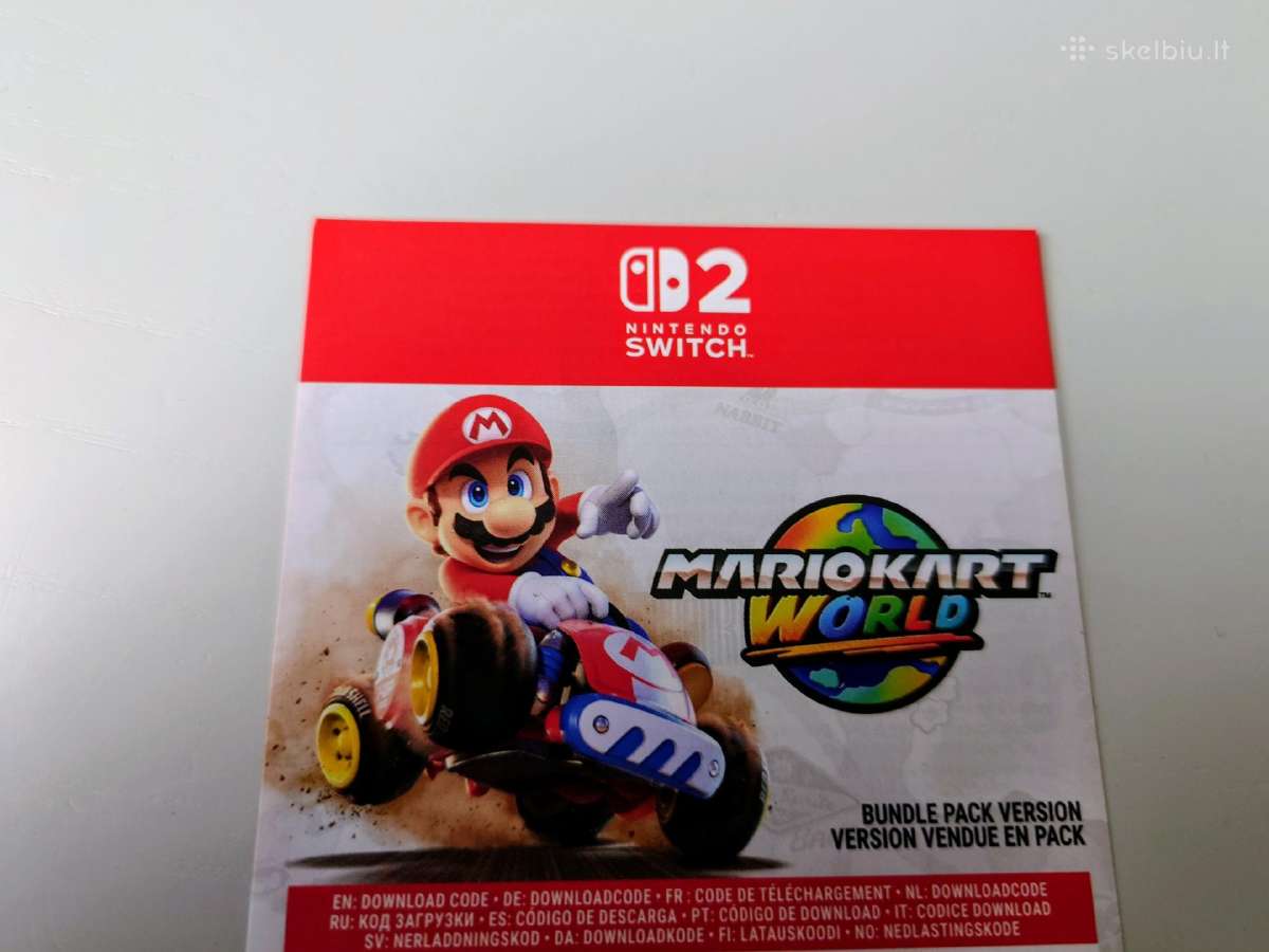 Mario Kart World - Digital Code