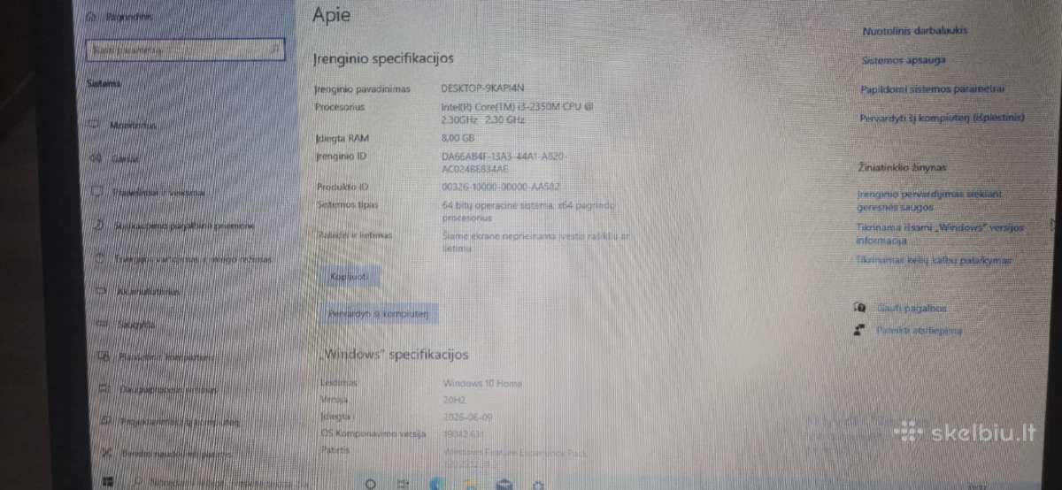 Lenovo G580 - nuotraukos Nr. 6