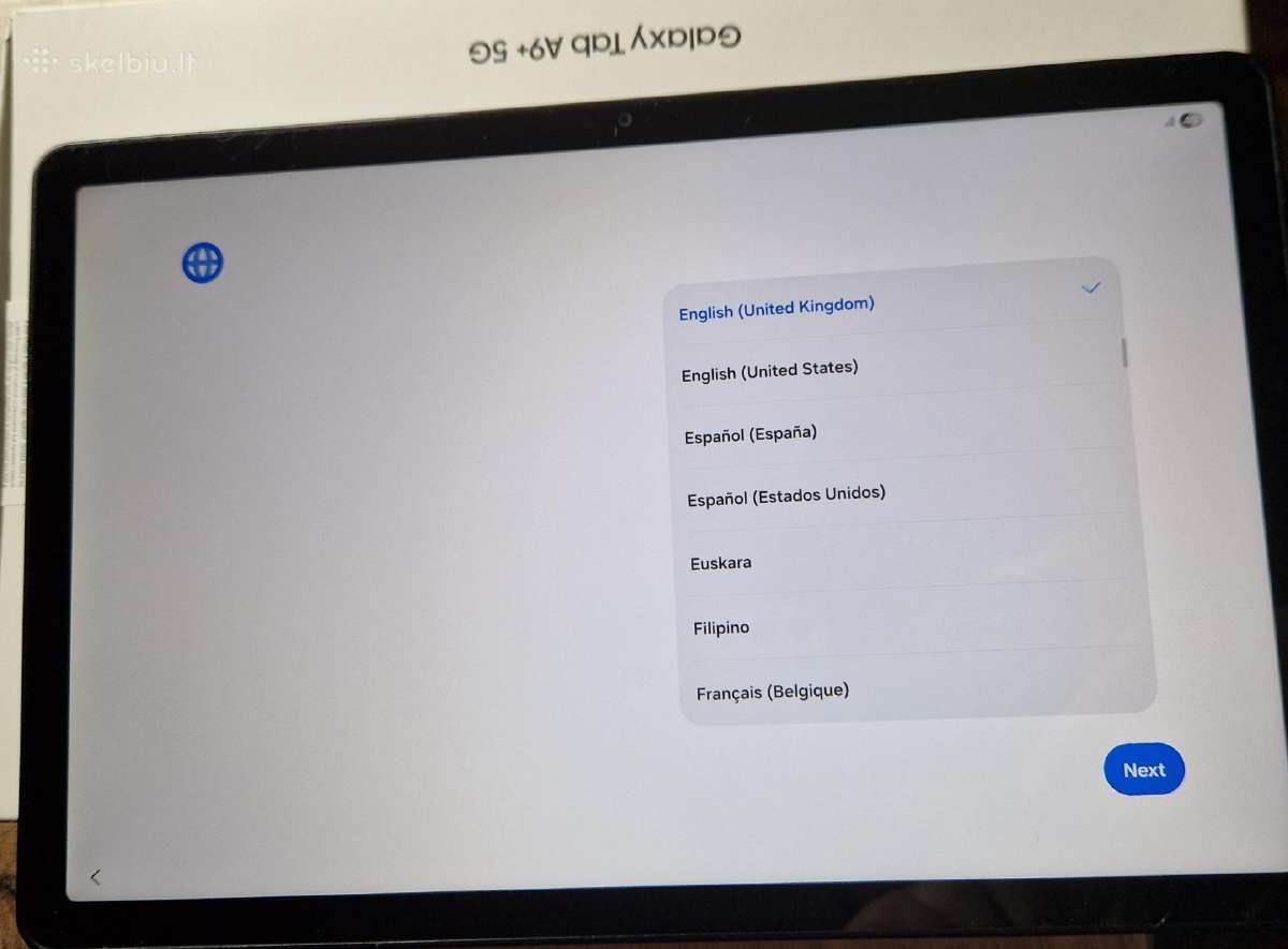 Samsung Galaxy tab A9+ 5G