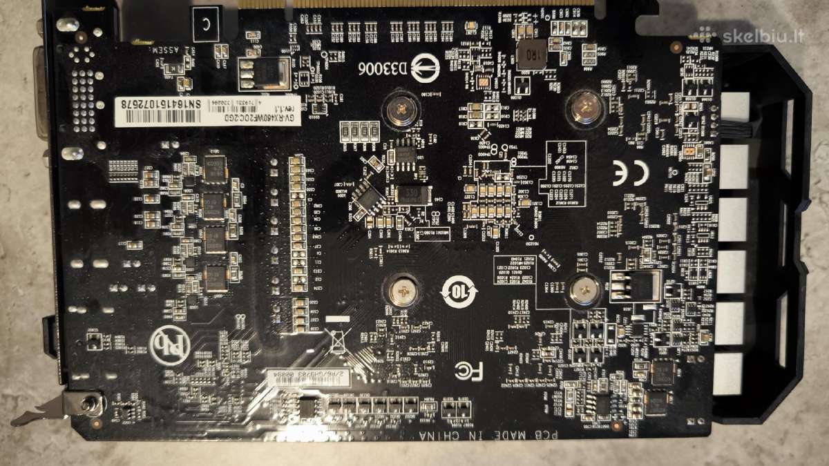 Vaizdo plokštė Gigabyte Rx 460 - nuotraukos Nr. 3
