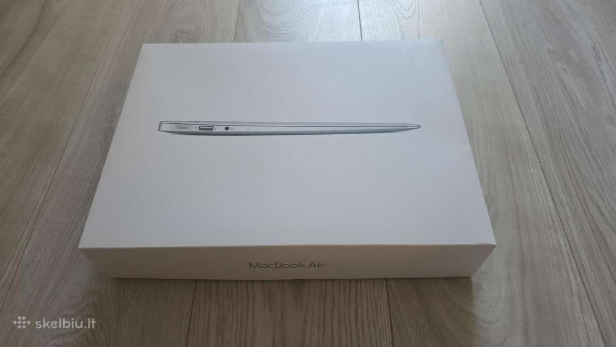 Parduodamas 2017 m. MacBook Air 13" + Priedai