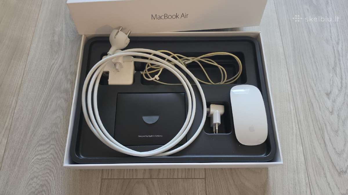 Parduodamas 2017 m. MacBook Air 13" + Priedai - nuotraukos Nr. 3