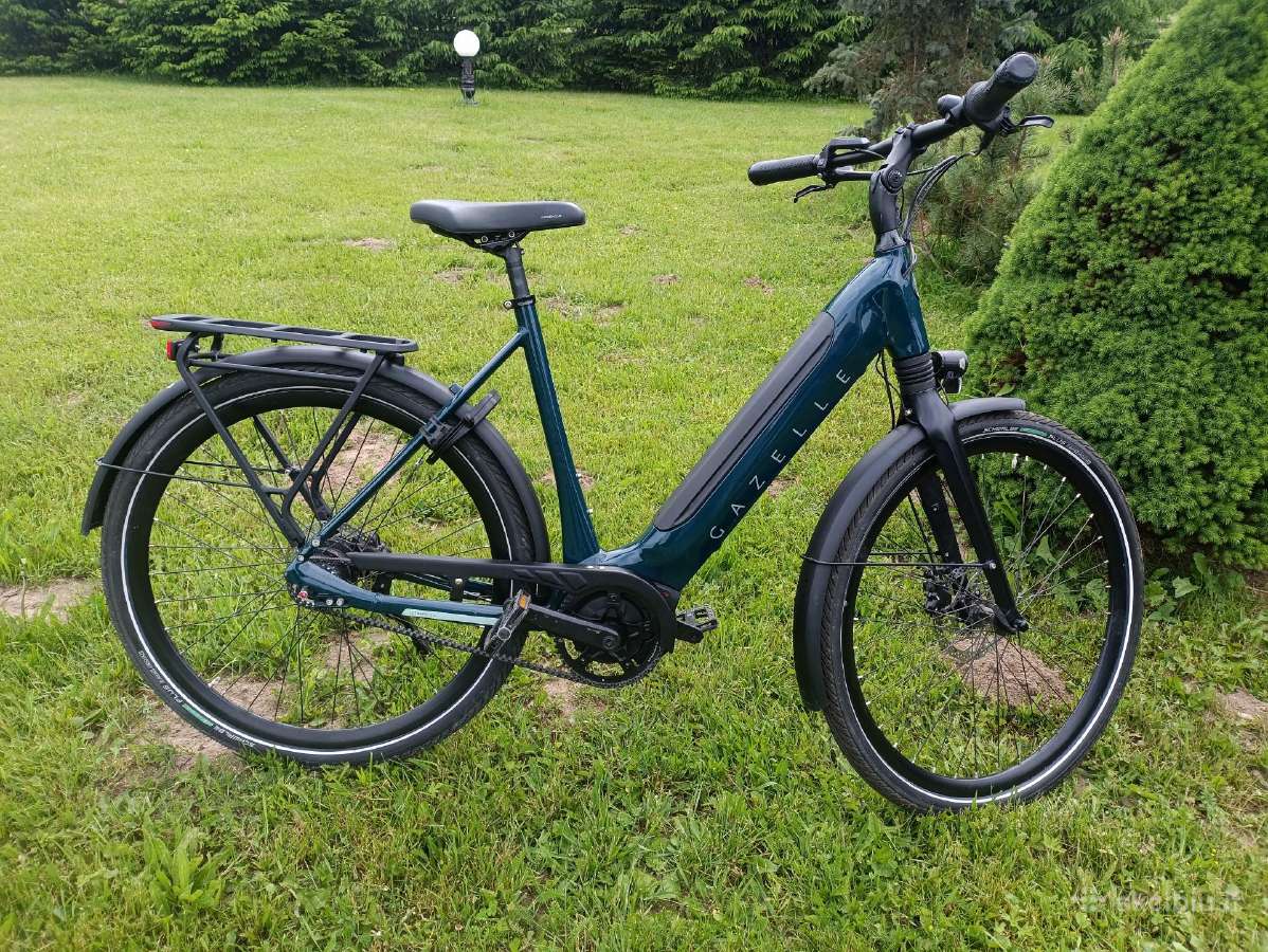 Gazelle elektrinis dviratis su bosch varikliu