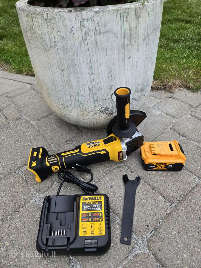 Dewalt Dcg405 kampinis šlifuoklis (bulgarkė) - nuotraukos Nr. 2