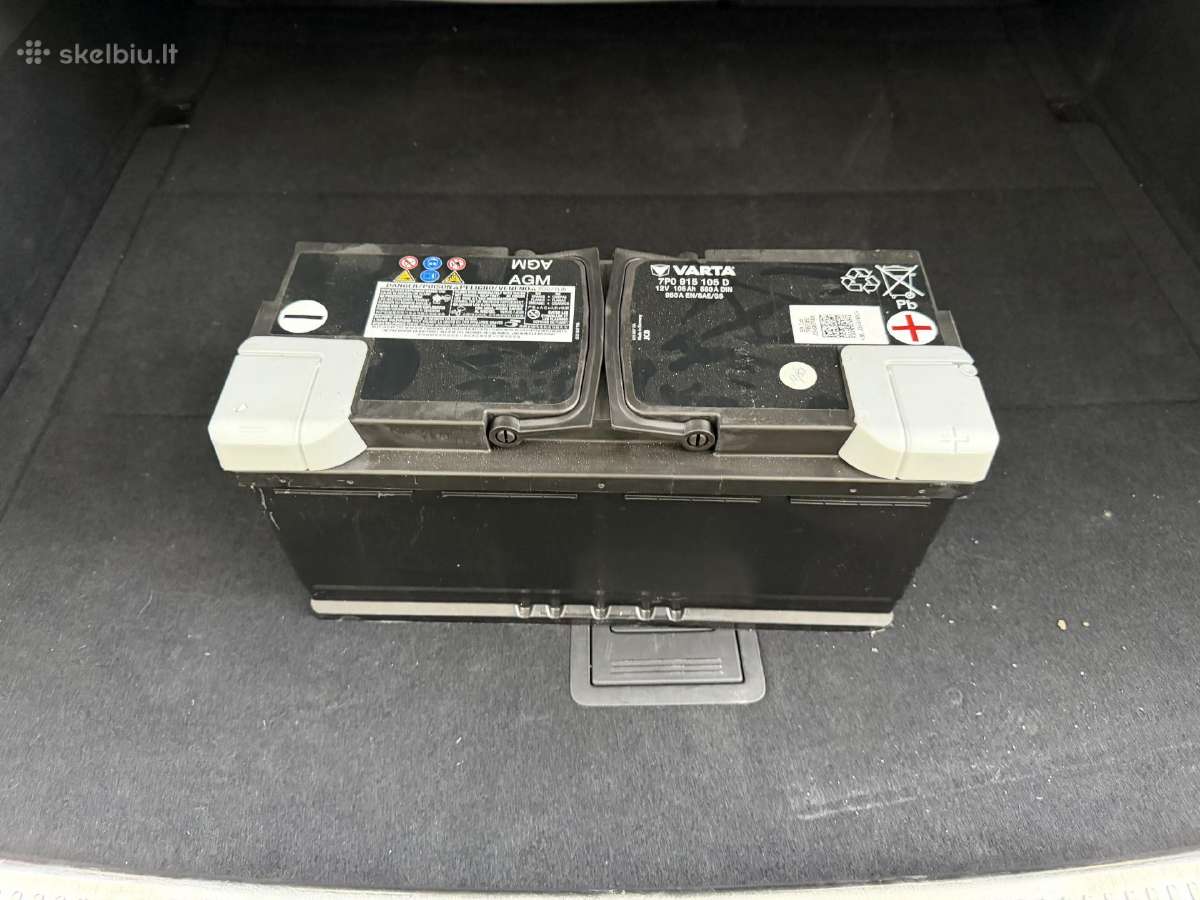 Oem audi akumuliatorius 105ah 580a