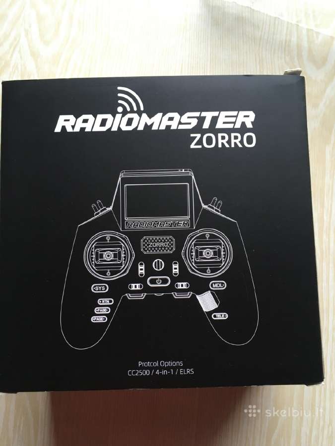 Drono pultas Radiomaster Zorro Radio Elrs - nuotraukos Nr. 6