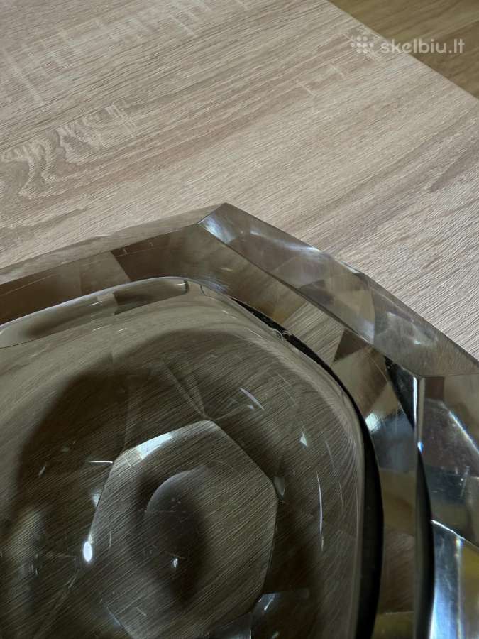 Vintažine 70 s Flavio Poli Murano stiklo peleninė - nuotraukos Nr. 5