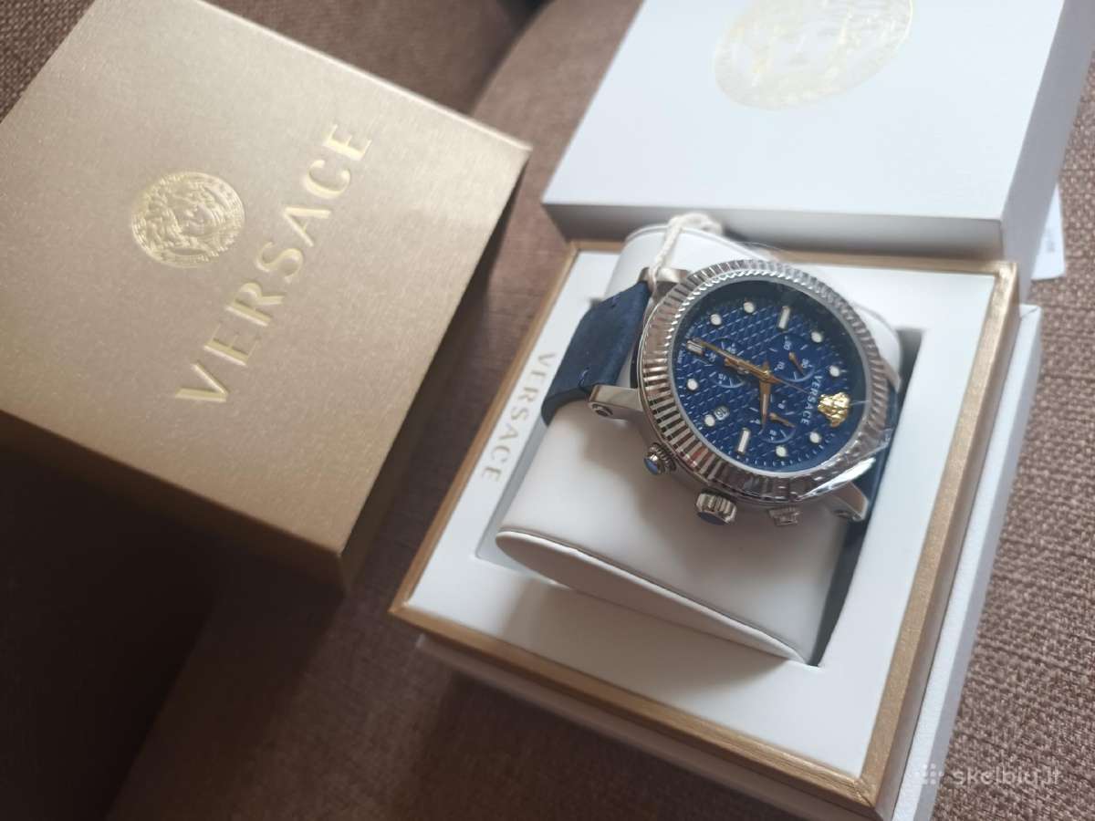 Versace Chronograf naujas su dokumentais