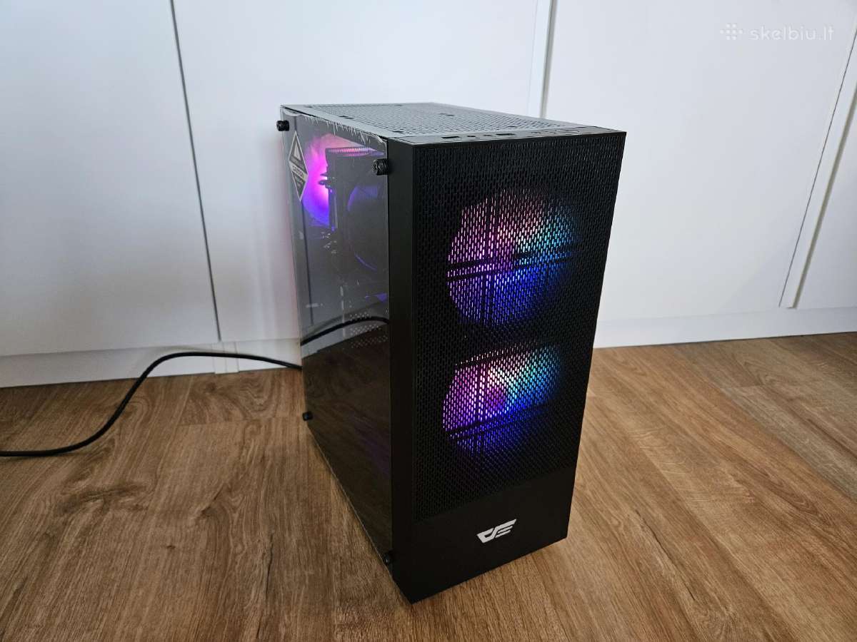 Ryzen 7 žaidimų kompiuteris su Rtx 5060, Am5, Ddr5