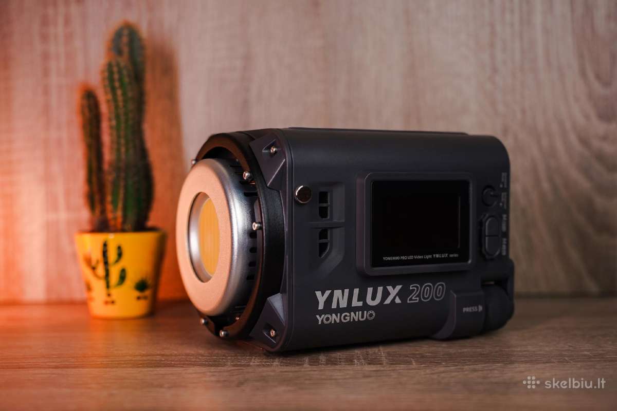 LED video lempa Yongnuo Ynlux200 200w Bi-color - nuotraukos Nr. 4