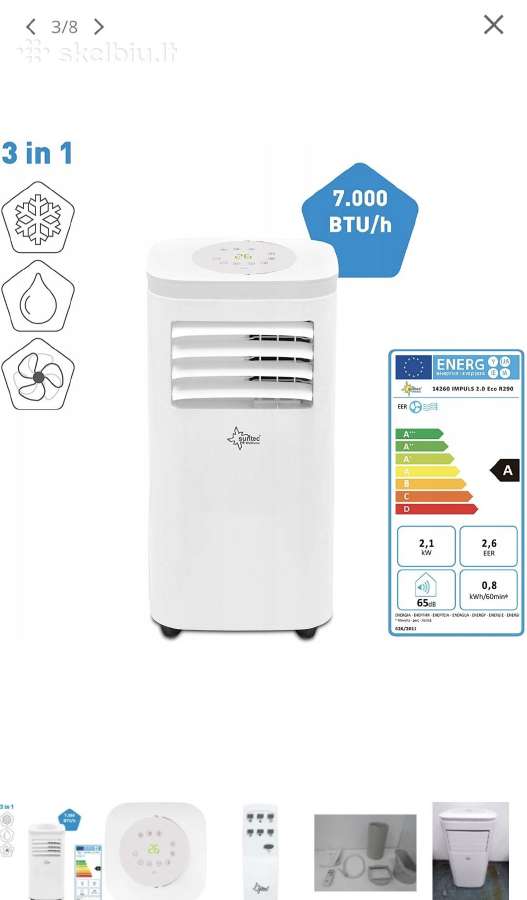 Mobilus oro kondicionerius Suntec Welness 2.0 Eco