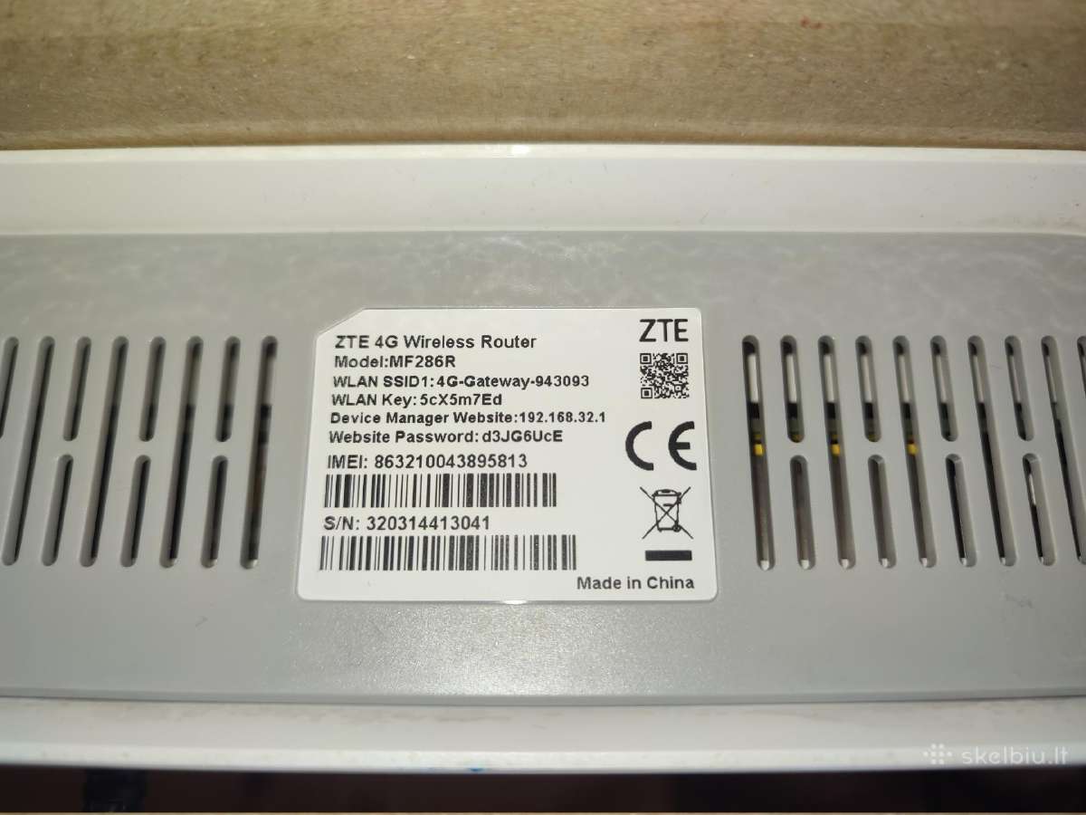 Modemas Zte Mf286 - nuotraukos Nr. 2