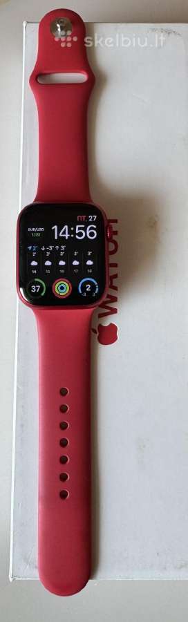 Apple Watch 9, Red Edition, 45 mm GPS+sim