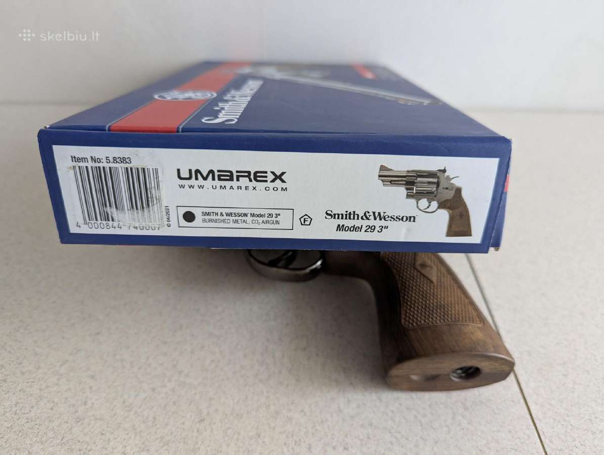 Pneumatinis revolveris Smith & Wesson M29 4,5 mm - nuotraukos Nr. 2