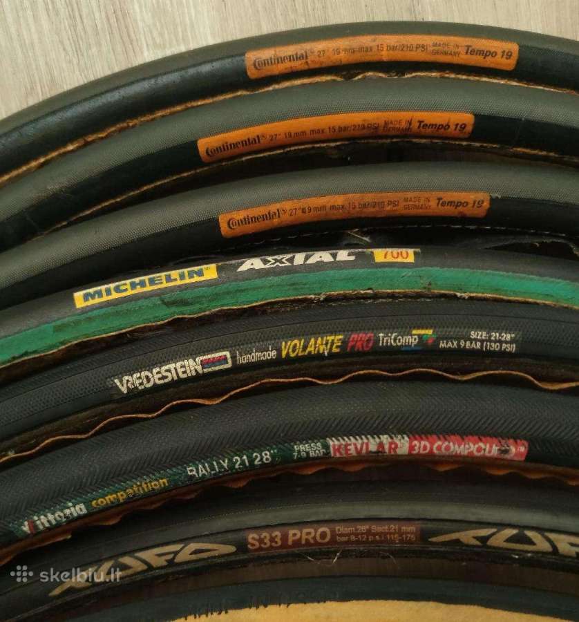 28 622 700 klijuojamos padangos tubular trubkes