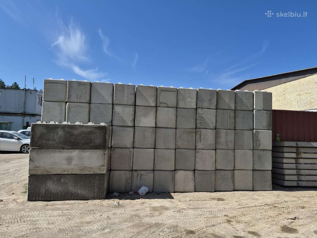 140 eur gelzbetonines kelio plokstes - nuotraukos Nr. 3