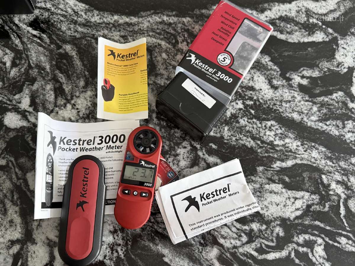 Kestrel 3000 Meteorologinė Stotelė - nuotraukos Nr. 3