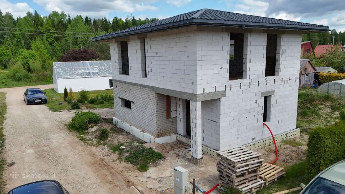 Parduodamas nebaigtas stayti namas - nuotraukos Nr. 6