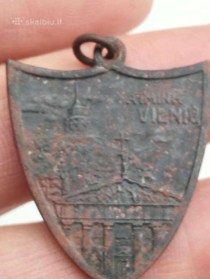Medalis - Atmink Vilnių. 1923m