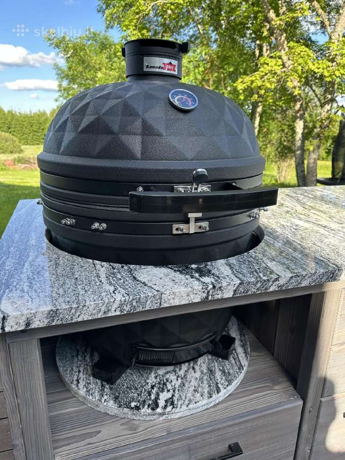 Kamado stalas Kamado kepsninė grilius