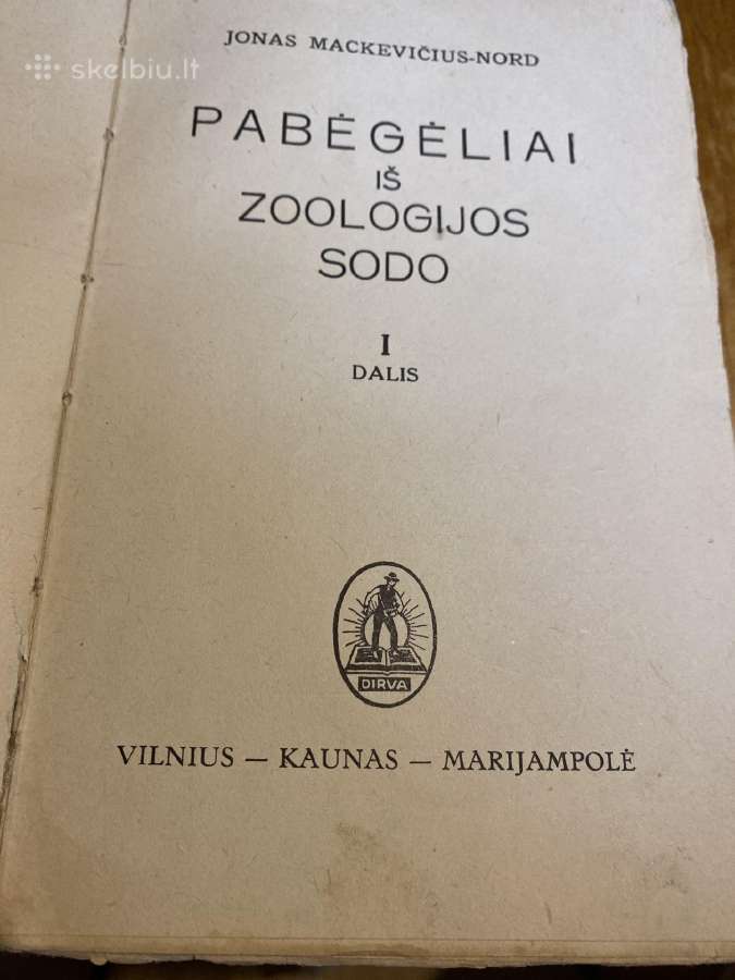 1939m.pabėgėliai iš zoologijos sodo1-2d. - nuotraukos Nr. 2