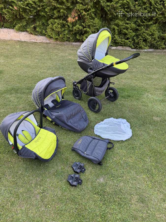 Tutis zippy 3 in 1 vežimėlis