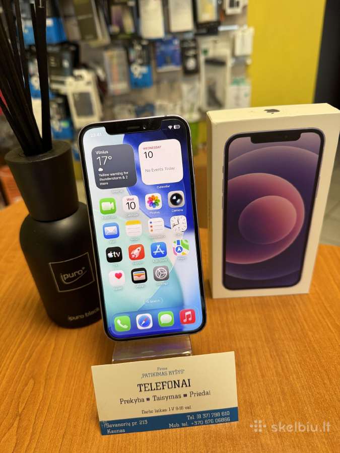 iPhone 12 Violet 128gb Su Garantija