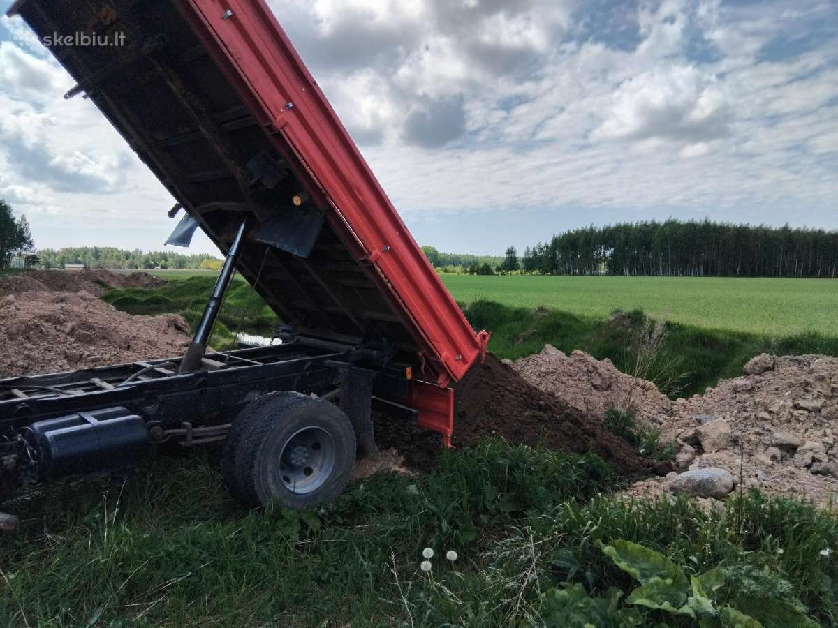 Mini ekskavatoriaus 3,3t ir savivarčio paslaugos - nuotraukos Nr. 6