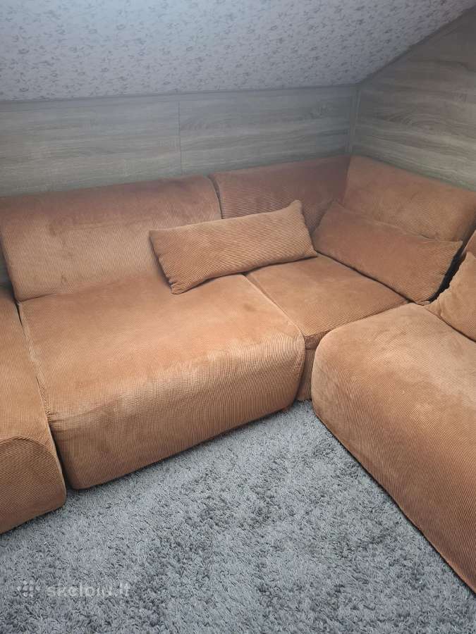 Skubiai modulini kampa