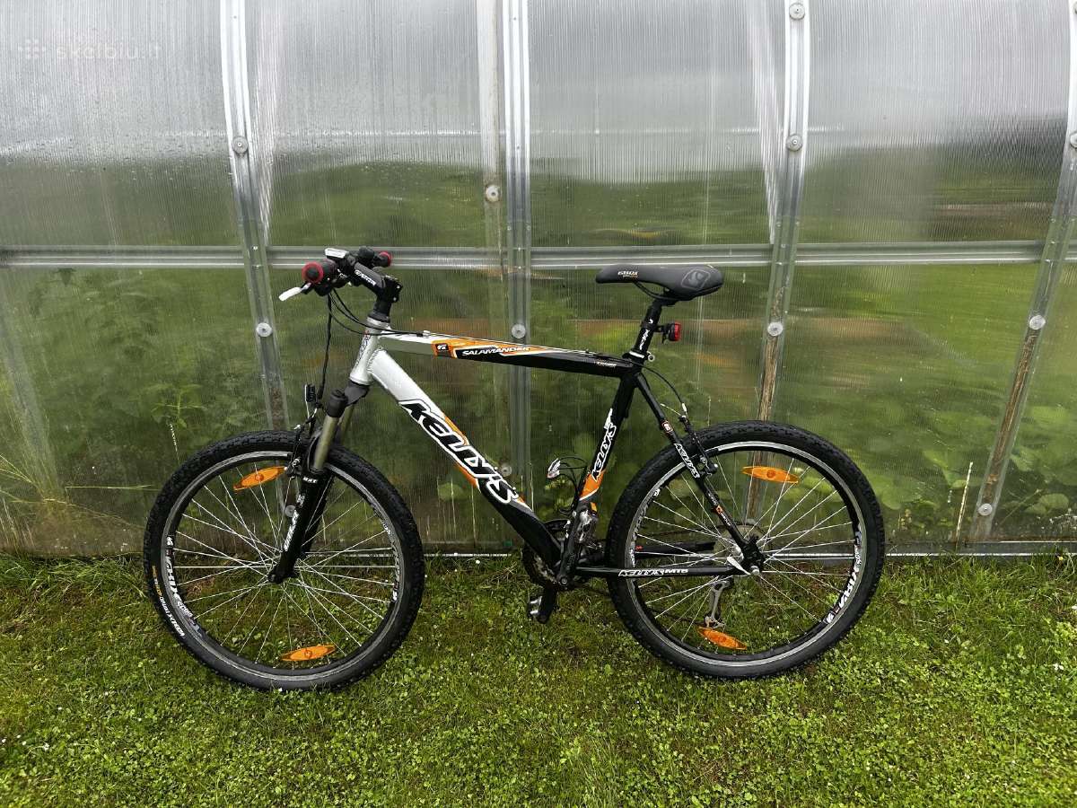 Kellys Salamander 27 pavaros Shimano deore