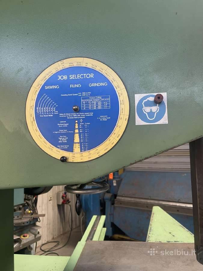 Juostinės metalo pjovimio staklės - nuotraukos Nr. 7