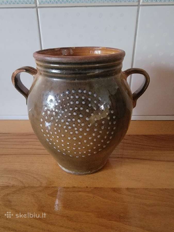 Molinė glazūruota puodynė