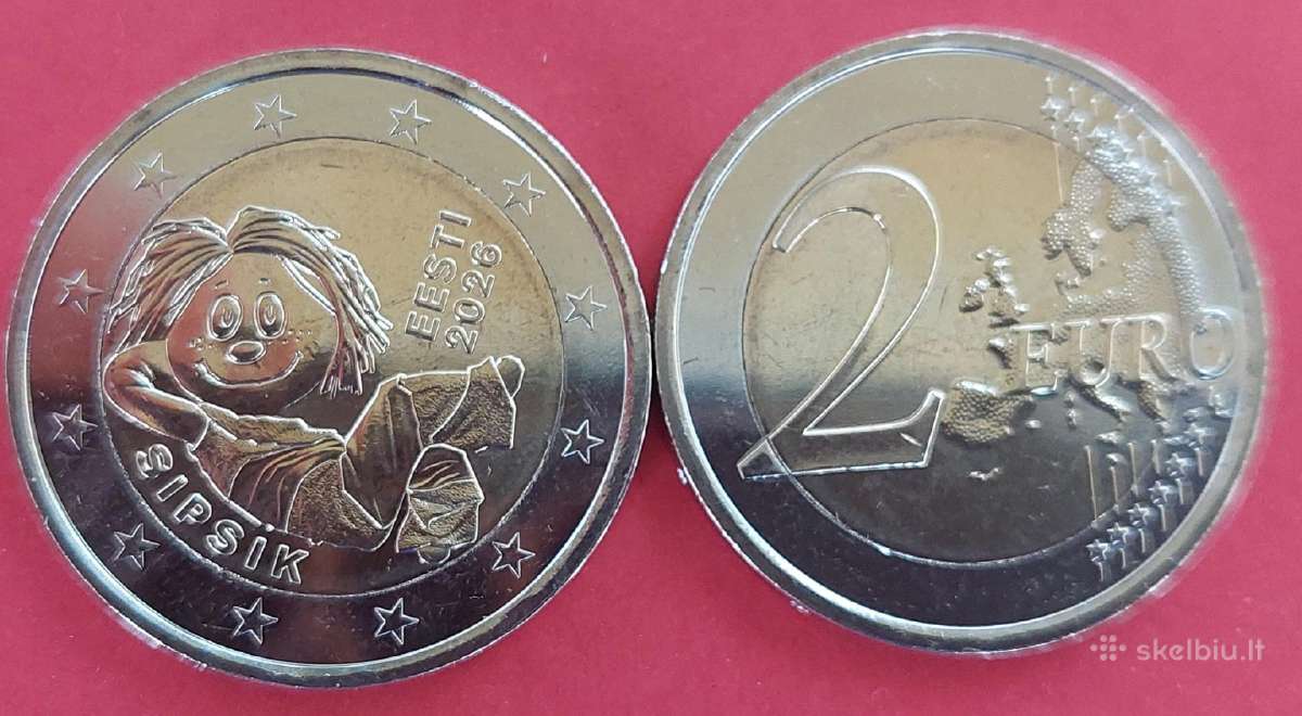 Progines2€ monetos Lietuva,latvija,estija Unc - nuotraukos Nr. 8