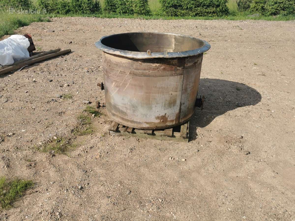 Nerūdijančio plieno talpa 1200 l - nuotraukos Nr. 3