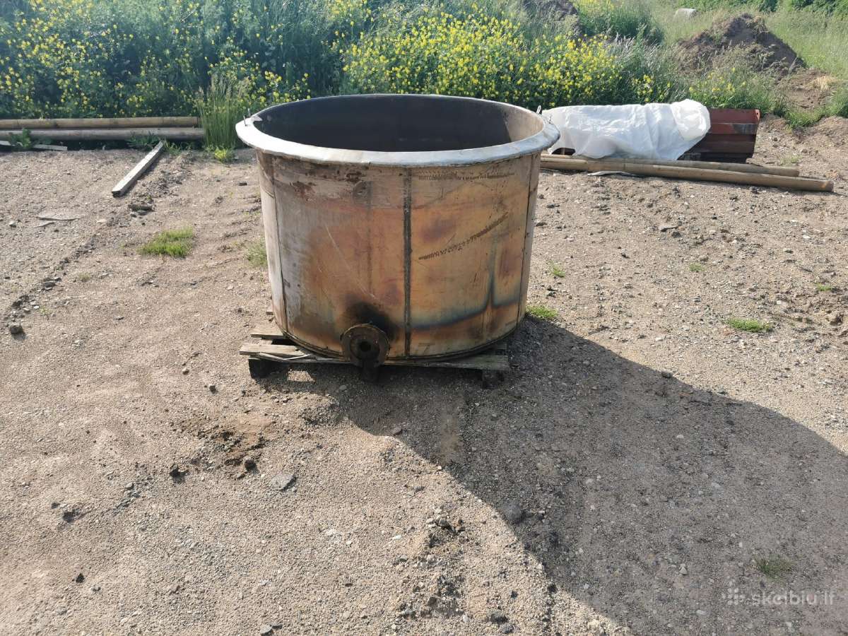 Nerūdijančio plieno talpa 1200 l - nuotraukos Nr. 4