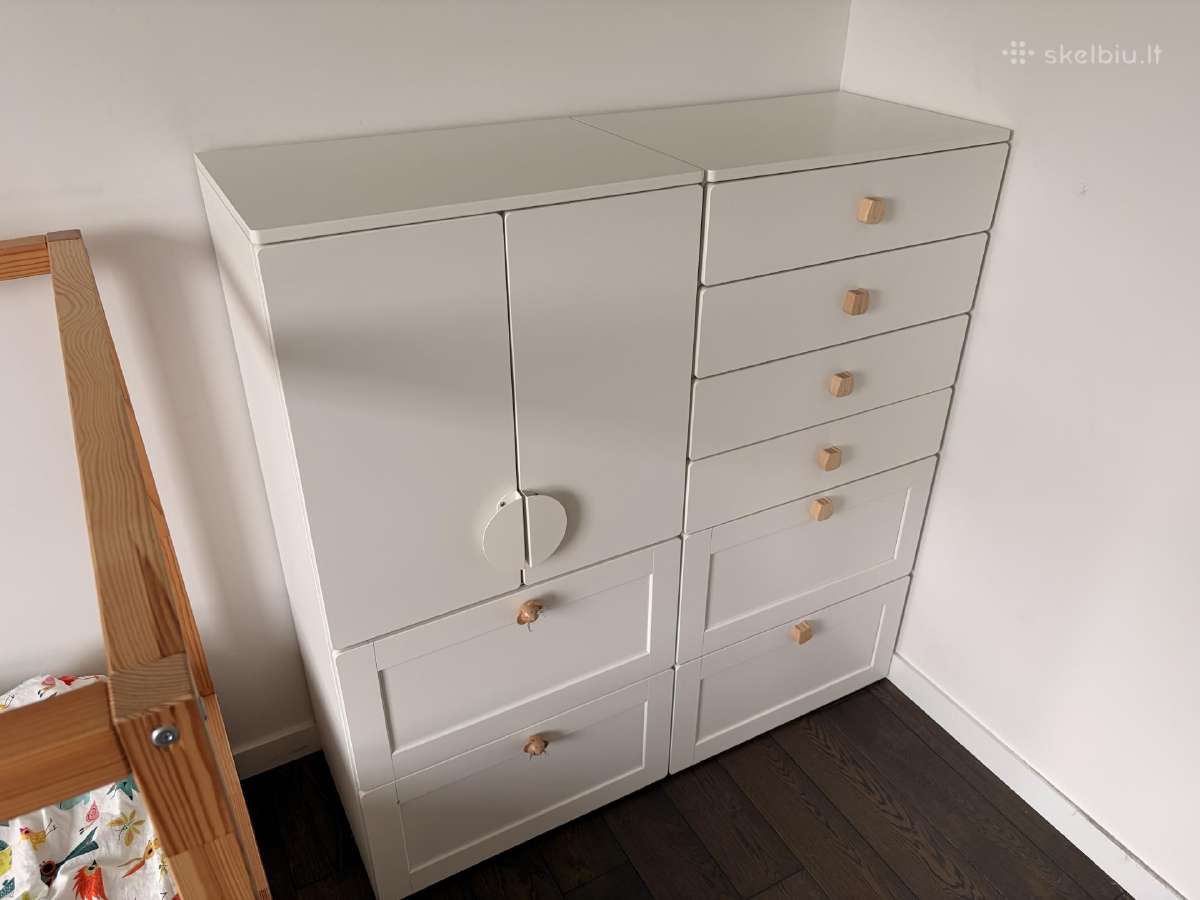Vaikiškos ikea spintelės Smastad
