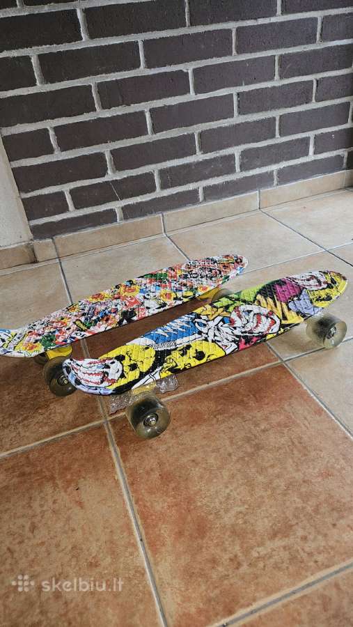 Vaikiškos riedlentės (Penny board tipo)