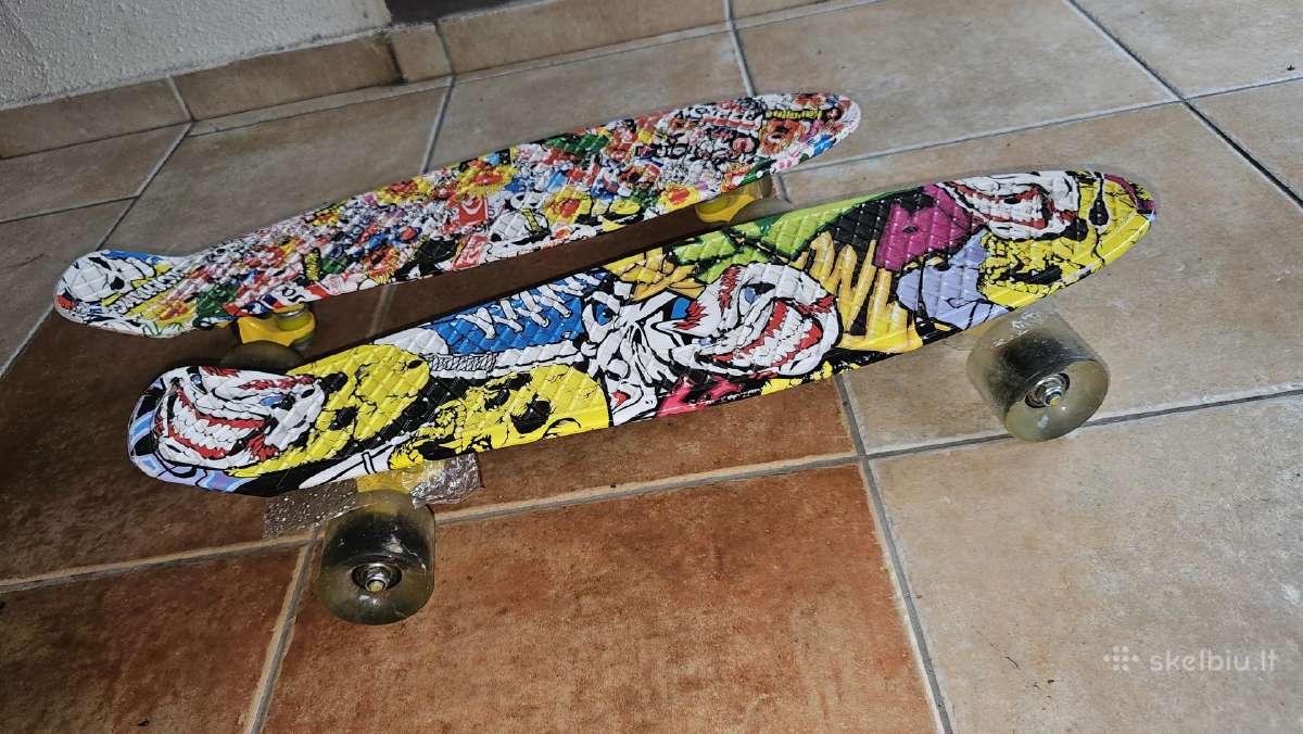Vaikiškos riedlentės (Penny board tipo) - nuotraukos Nr. 2