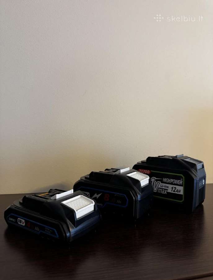 Makita, Bosh, Dewalt, Milwaukee ir ju remontas